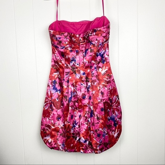 BCBGMaxazria | Bubble Hem Begonia Mini Dress - Picture 4 of 5